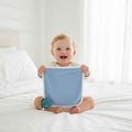 Children's Soft Blue Hanky Microfiber- Pack of 6 Pcs
