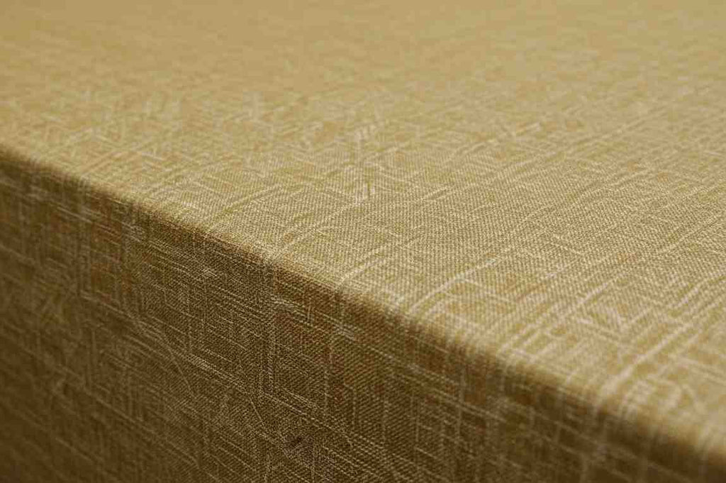 Aesthetics King Size Bed Sheet | 100% Imported Pure Cotton | 200TC | Super Soft | Golden Wheat