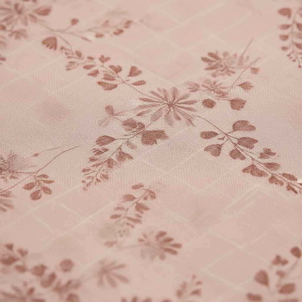Dohar Single Bed |Pink Floral Print | AC Dohar | 100% Cotton (Set of 2 Pcs)