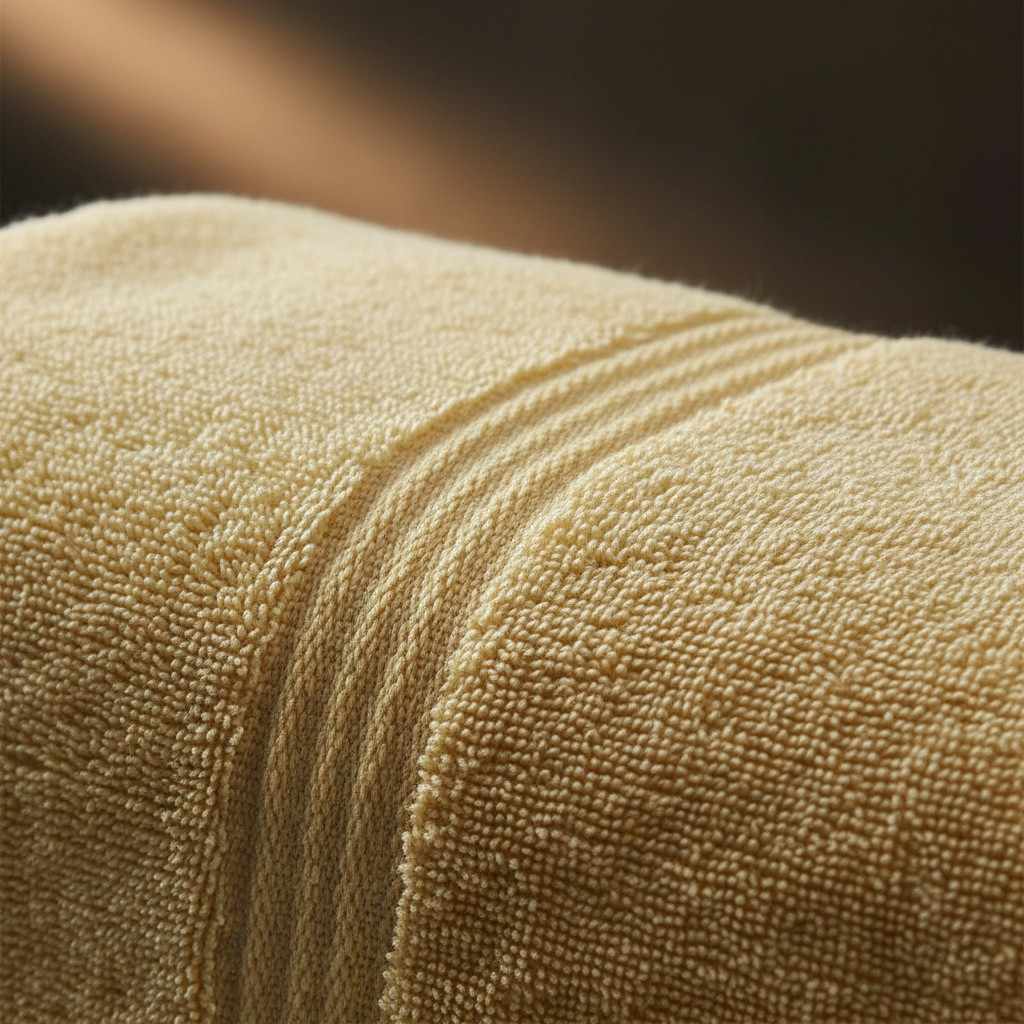 Cotton Bath Towel | Butter Yellow | Plain Solid | Ultra Soft, Super Absorbent & Quick Dry | Unisex