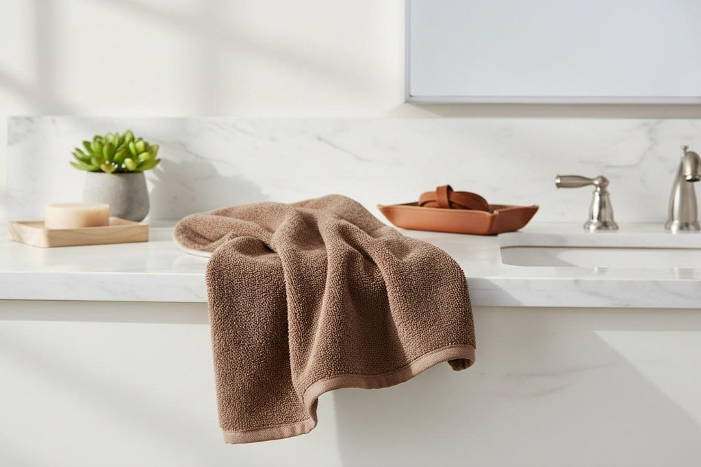 Microfiber Hand Towel | Chocolate Brown | Ultra Soft & Quick Dry (Set of 3 Pcs)