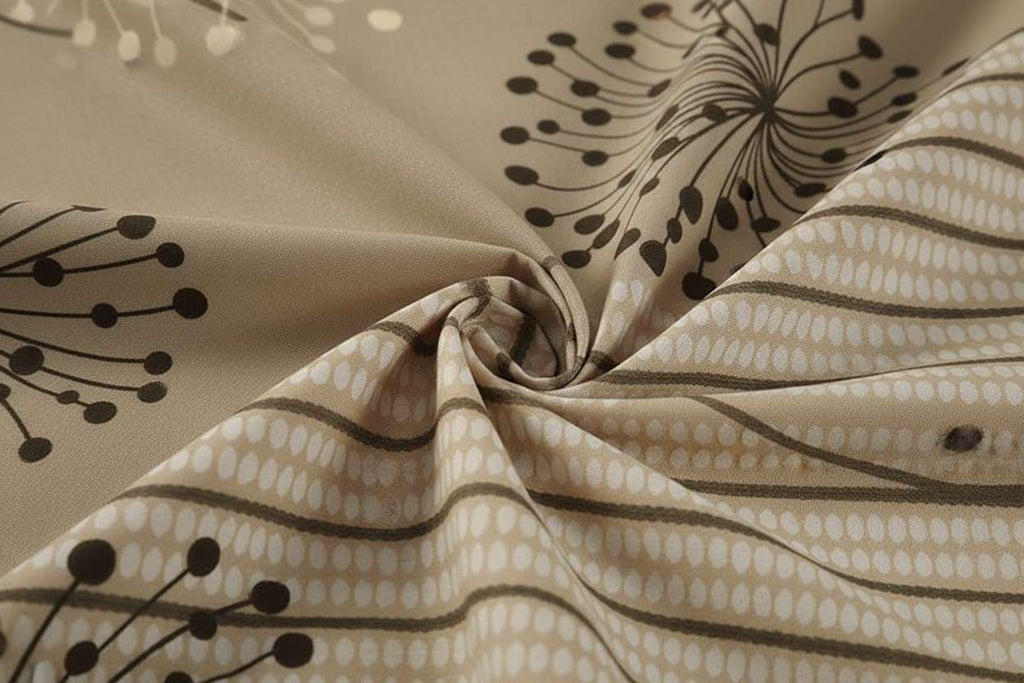 Dohar AC Double Bed | Dandelion Botanical Print | 100% Cotton