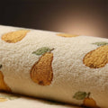 Bath Towel Microfiber | Cream Pear Print | Ultra Soft, Super Absorbent & Quick Dry | Unisex