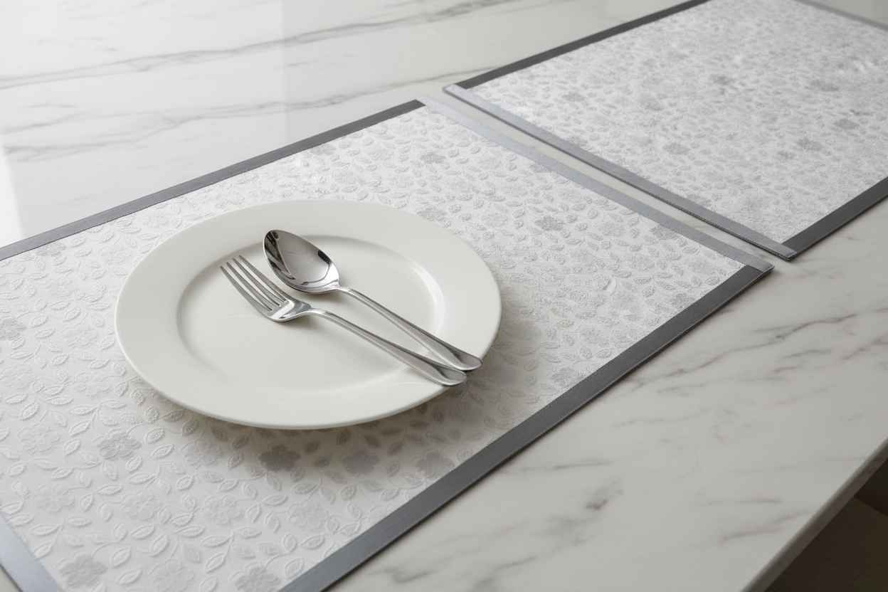 Premium Dining Table Mat | Fridge & Table Liner Set of 6 Pcs