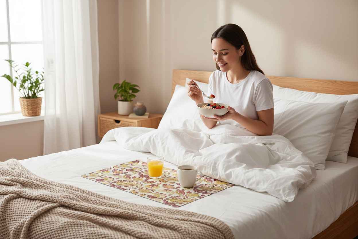 Royal Floral Jacquard Dining Table Mat | Luxury Placemat I Set Of 6