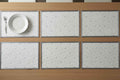 Premium Dining Table Mat | Fridge & Table Liner Set of 6 Pcs