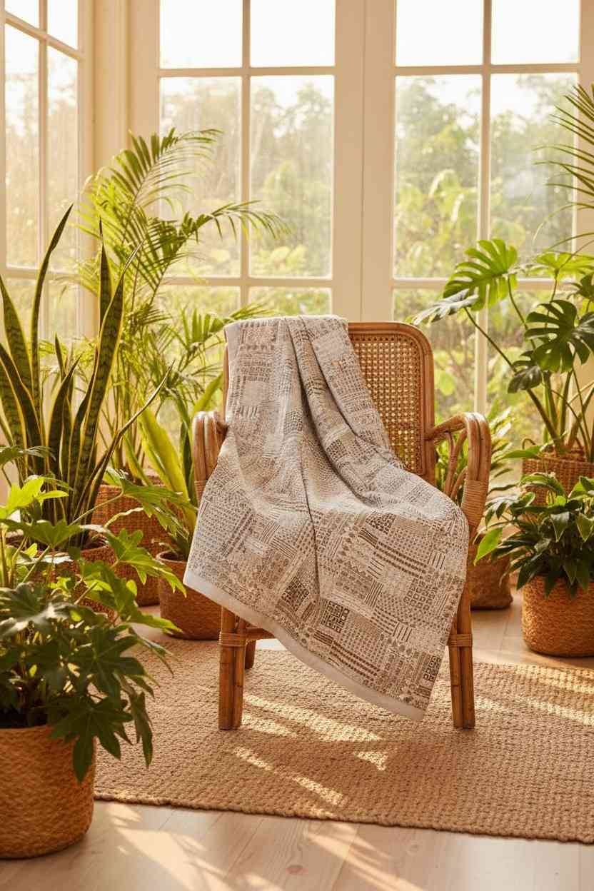 Dohar Single Bed | Boho Patchwork Weave | AC Dohar | 100% Cotton (Set of 2 Pcs)