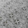 Dohar Double Bed | Geometric Maze & Floral Print | 100% Cotton