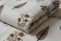 Double Dohar | Botanical Floral Print | 100% Cotton |