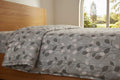 Dohar Double Bed | Trailing Branch & Oval Leaf Print | AC Dohar | 100% Cotton
