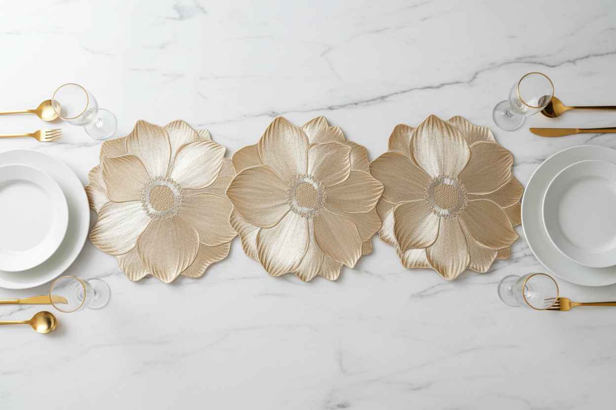 Floral Bloom Table Runner | Dining & Center Table Décor Runner