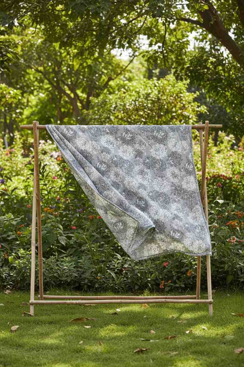 Dohar Single Bed | Floral Print | AC Dohar | 100% Cotton