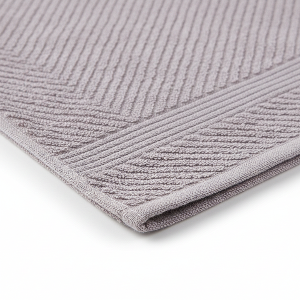 Deslay 100% Bamboo Hand Towel – Lavender Grey (16x26 Inches)