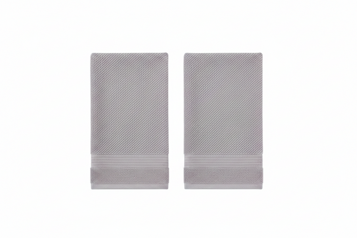 Deslay 100% Bamboo Hand Towel – Lavender Grey (16x26 Inches)