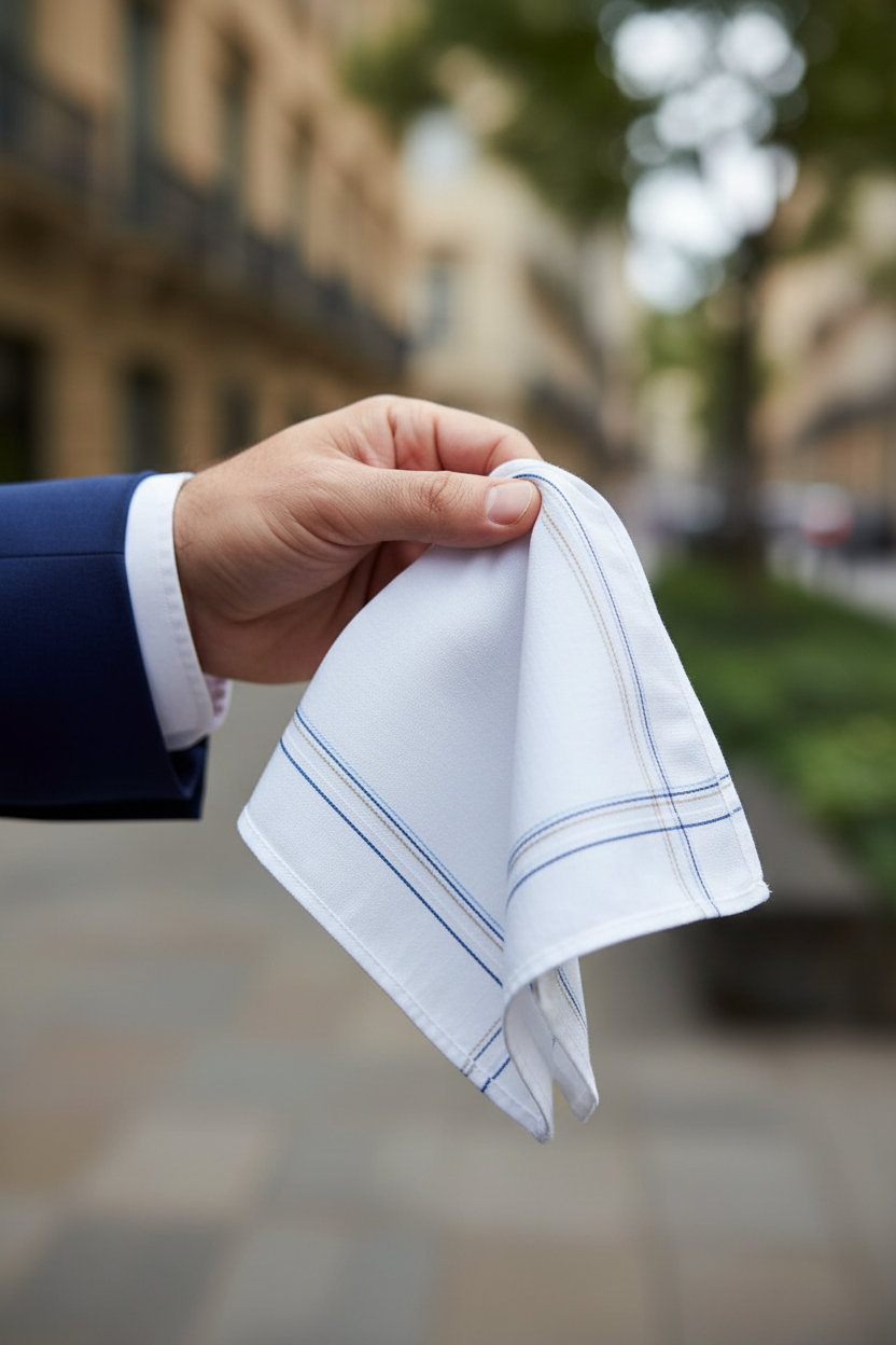Paras 100% Cotton Handkerchiefs – Pack of 6