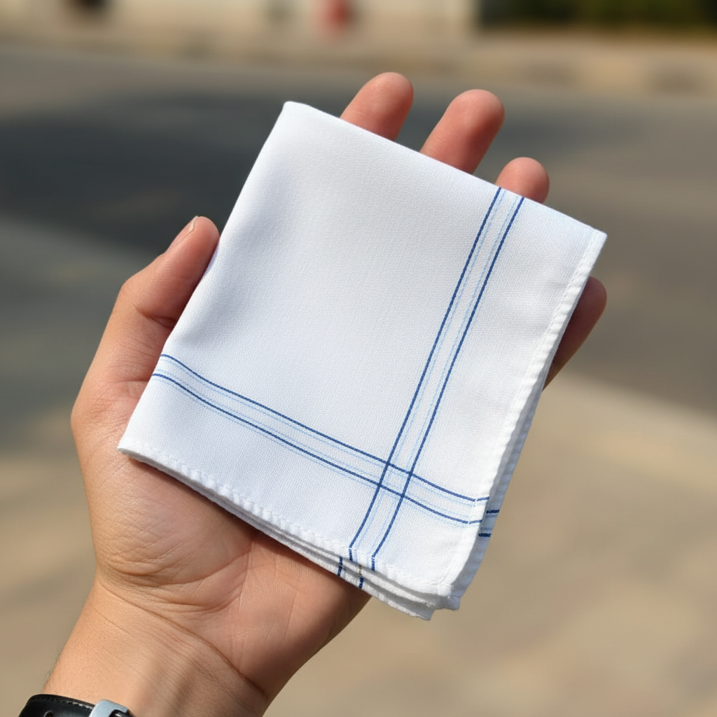 Paras 100% Cotton Handkerchiefs – Pack of 6