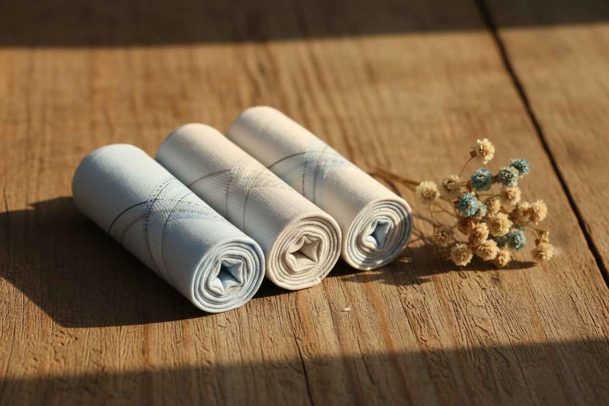 Paras 100% Cotton Handkerchiefs – Pack of 6 |