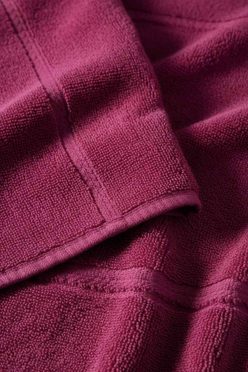Hand Towel Magenta Pink Terry Cotton | Ultra Soft, Super Absorbent & Quick Dry (Set of 4 Pcs)