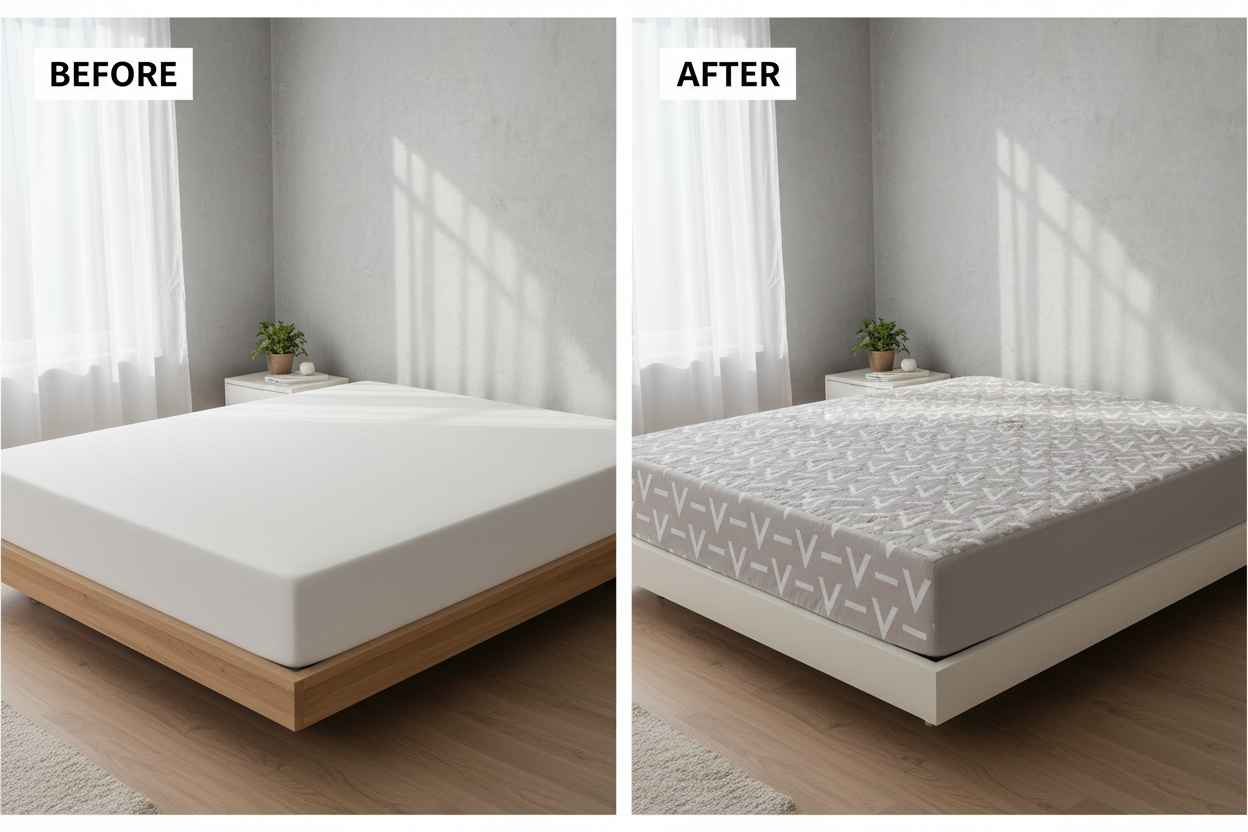 Premium Double Bed Protector | Quilted Mattress Protector