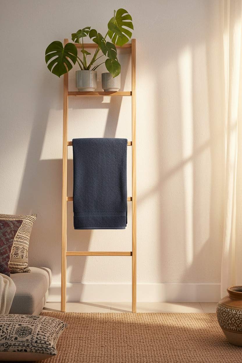 Hand Towel Navy Blue  | Ultra Soft Quick Dry Cotton Terry Set of 3