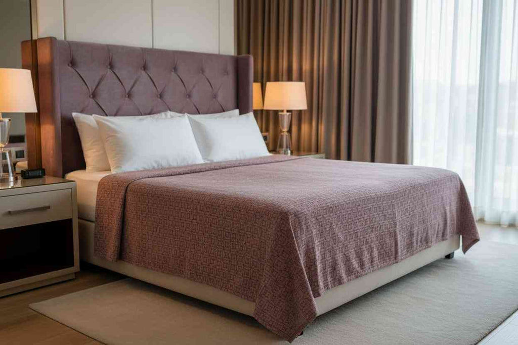Aesthetics King Size Bed Sheet | 100% Imported Pure Cotton | 200TC | Super Soft