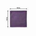 Premium Purple Cotton Face Towel – 12 x 12 inch |