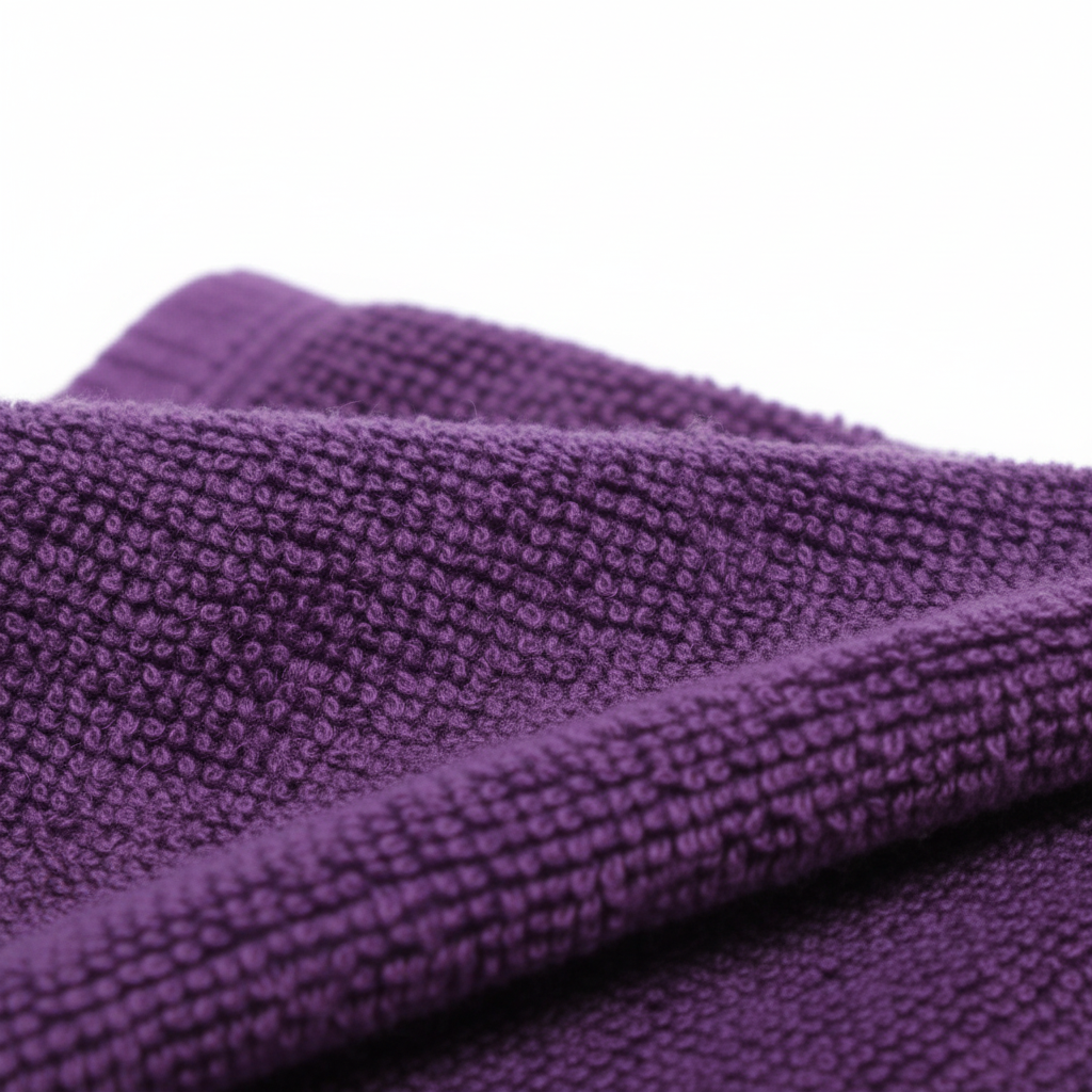 Premium Purple Cotton Face Towel – 12 x 12 inch |