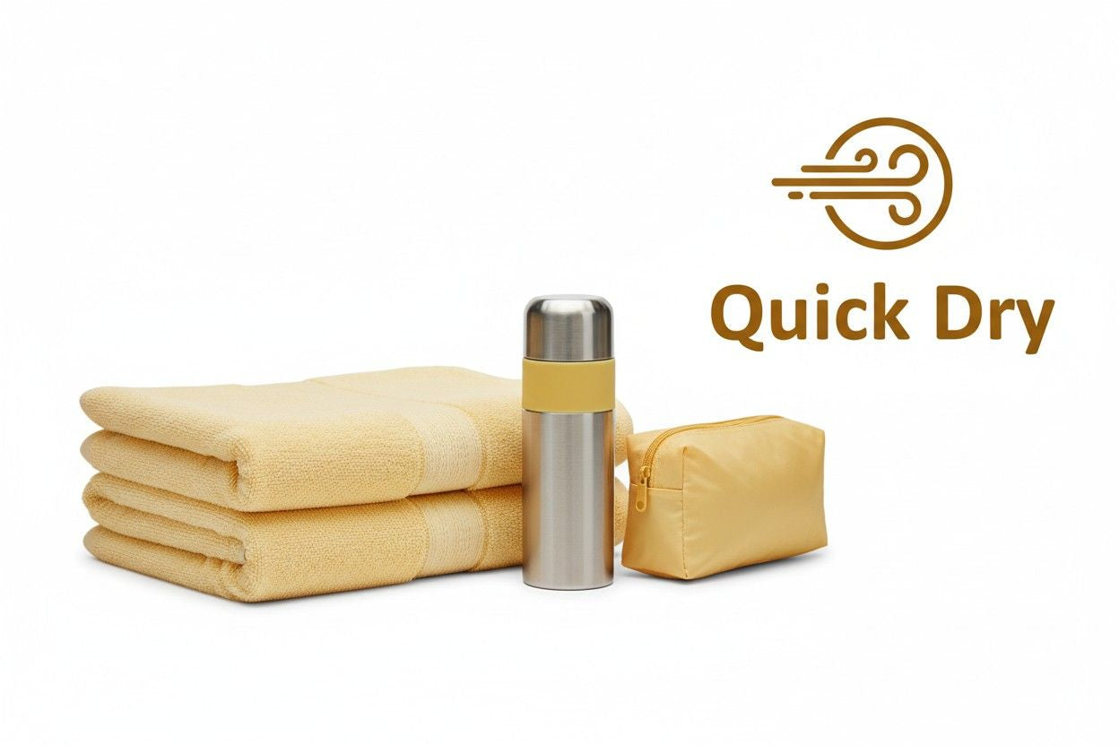 Cotton Bath Towel | Butter Yellow | Plain Solid | Ultra Soft, Super Absorbent & Quick Dry | Unisex