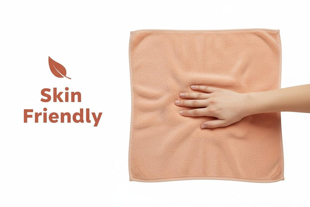 Bath Towel Microfiber | Peach | Ultra Soft, Super Absorbent & Quick Dry | Unisex