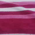 Bath Towel | Dark Magenta Pink Stripes | Super Absorbent | Unisex