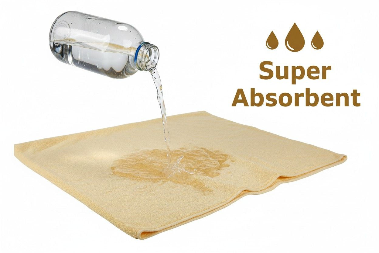 Cotton Bath Towel | Butter Yellow | Plain Solid | Ultra Soft, Super Absorbent & Quick Dry | Unisex