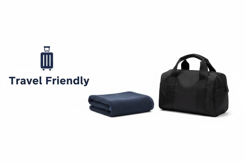 Hand Towel Navy Blue  | Ultra Soft Quick Dry Cotton Terry Set of 3