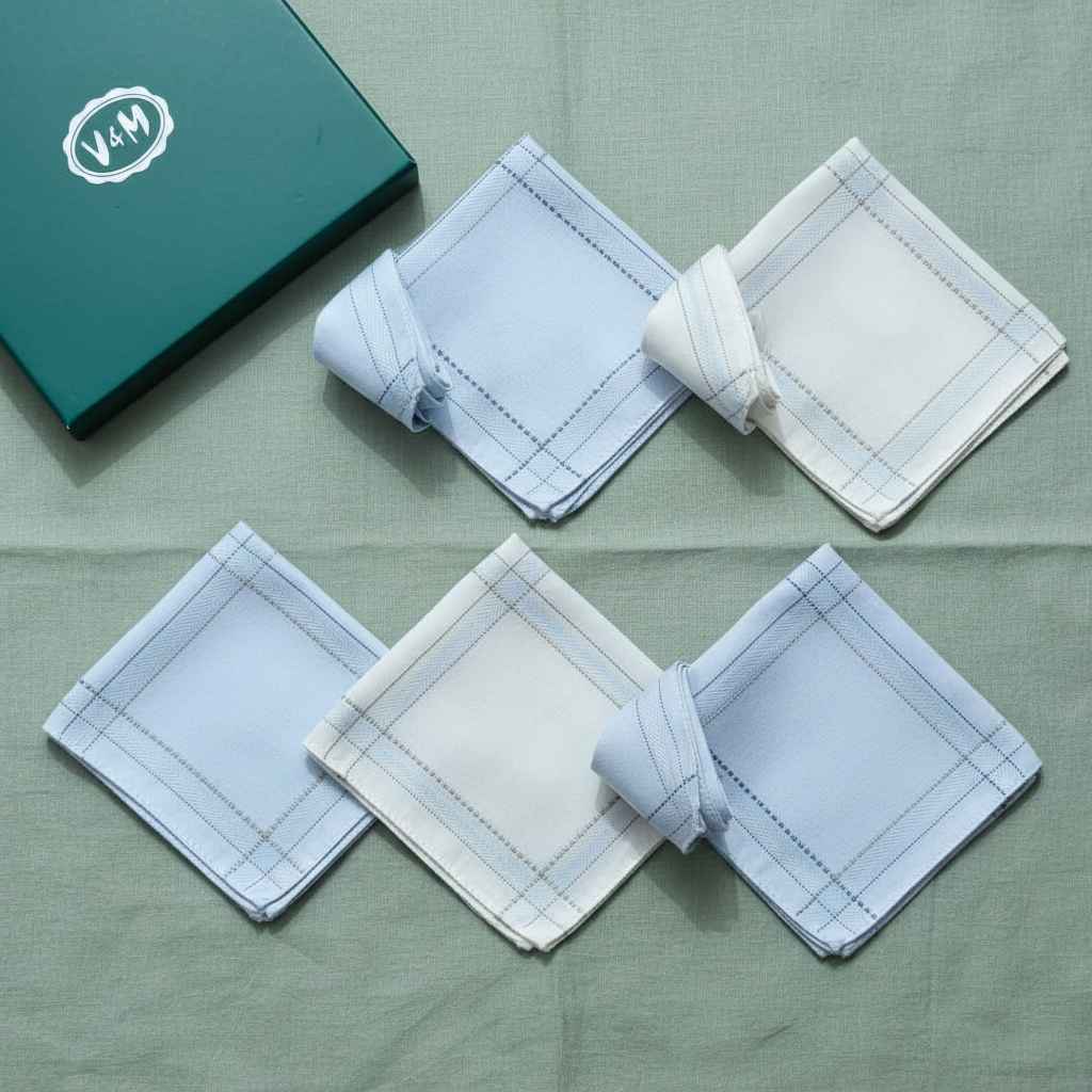 Paras 100% Cotton Handkerchiefs – Pack of 6 |